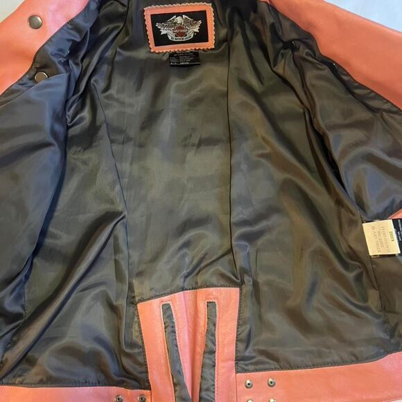 Harley-davidson Women's Pink Jacket - Picture 4 of 8